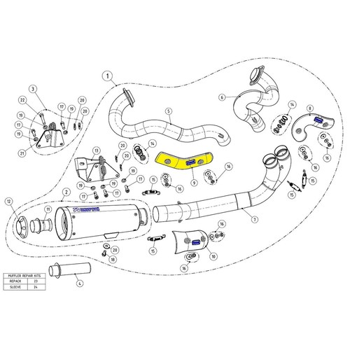 Akrapovic auspuff - akrapovic, cf